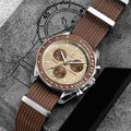 Quartz Chronograph Canvas Watch With Sapphire Crystal