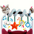 Spiral Plush Stroller Toy Portable Newborn Sensory Toys