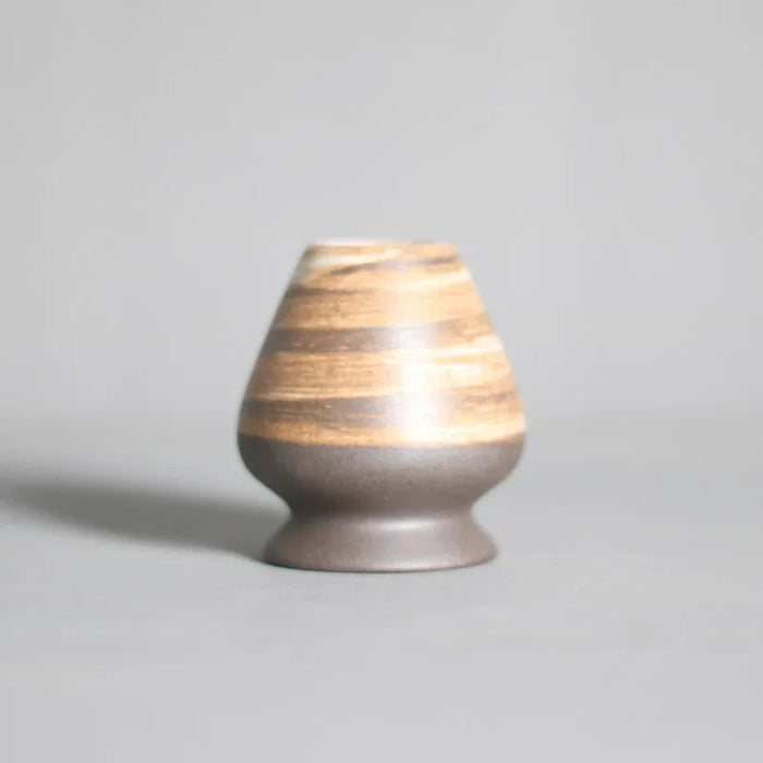 Matcha Tea Whisk Holder Pottery Stand Rustic Teaware