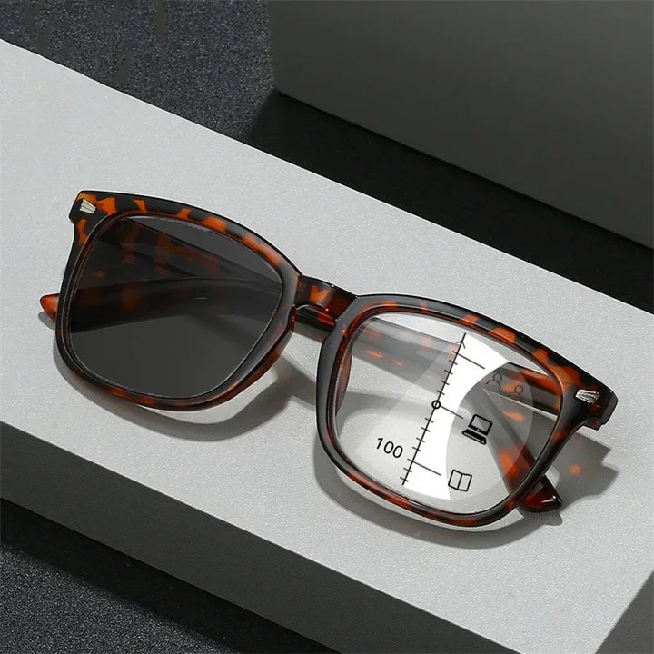 Photochromic Reading Sunglasses Multifocal Glasses Fall 2026 colour Changing Progressive Presbyopia Lenses Outdoors