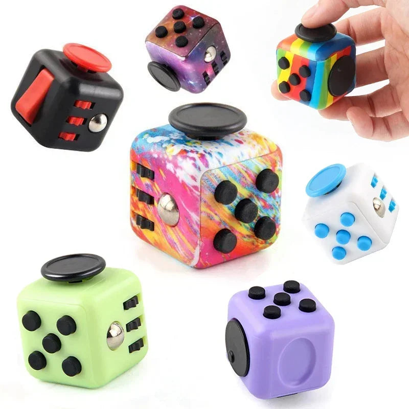 Fidget Cube Antistress Spinner Toy Sensory Stress Relief