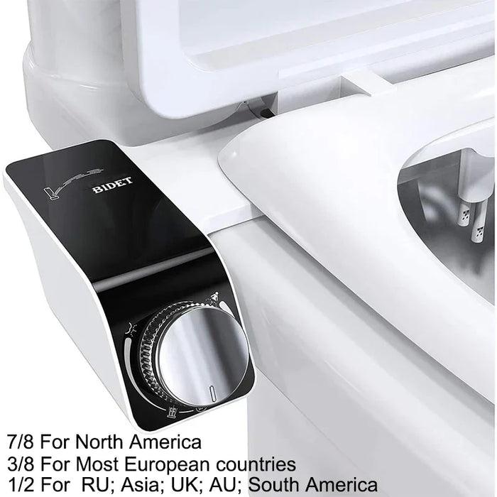 Bidet Toilet Seat Attachment Dual Nozzle Self Cleaning Non Electric Fall 2026 Home Upgrade