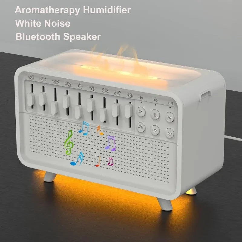 Bluetooth White Noise Speaker Humidifier Night Light