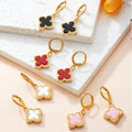 Earrings Four Leaf Clover Pendant Dangle jewellery Gift Idea Spring 2026 Trendy Party Accessory