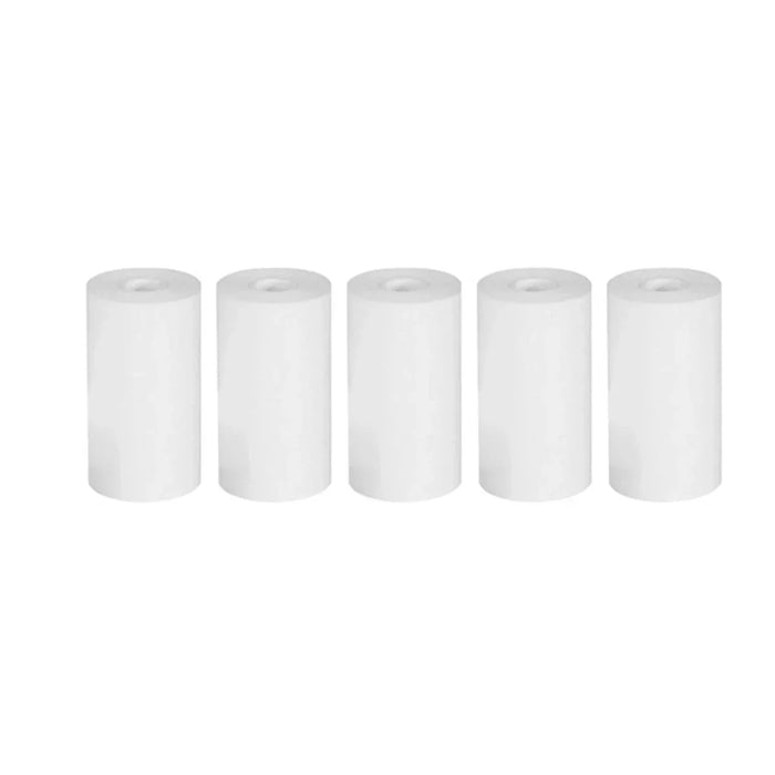 5pcs Mini Thermal Label Paper for Printer, 5.7x2.5cm