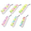 Keyboard Fidget Toy LED Keychain 4 In 1 Stress Relief