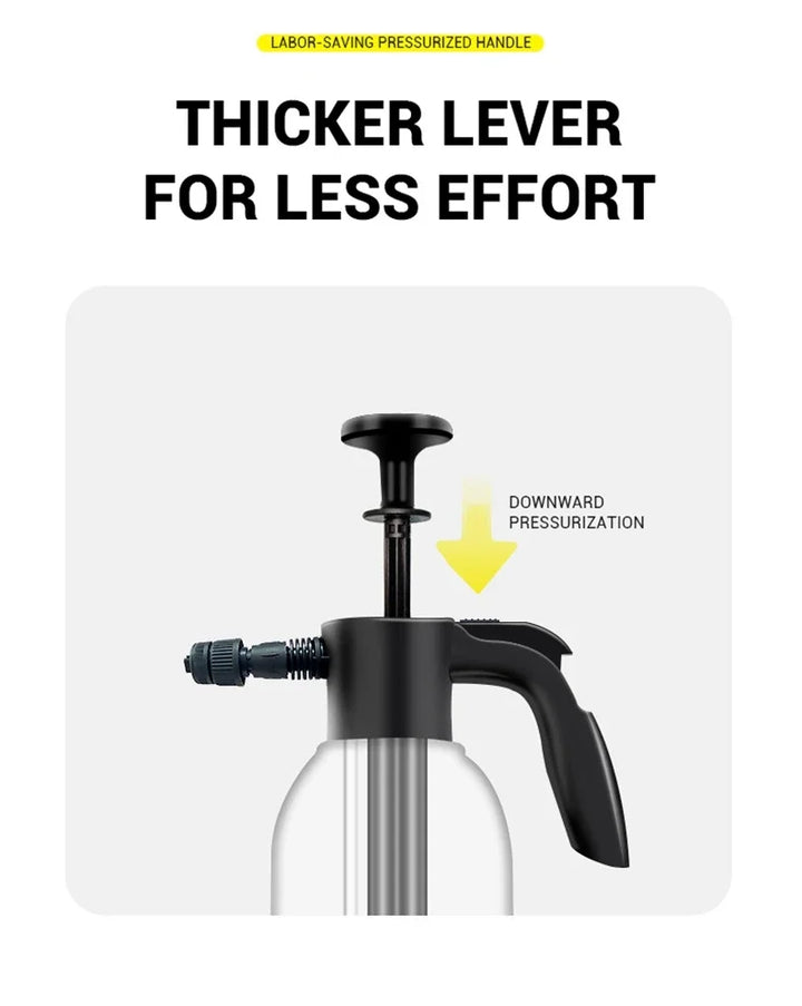 Car Wash Foam Sprayer Bottle Manual Air Pressure Gun