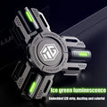 Glow Fidget Spinner Alloy EDC Long Spin Stress Relief