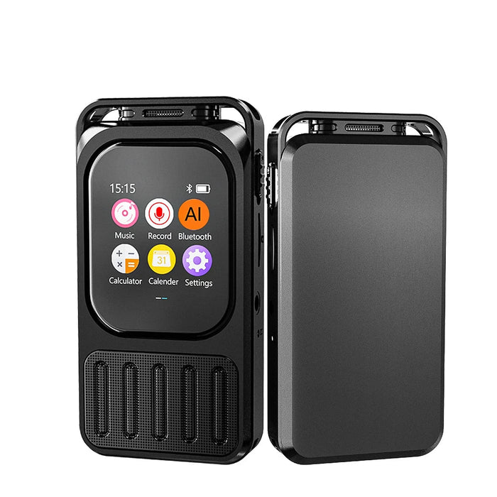 AI Voice Recorder Bluetooth Touchscreen 79H Battery 1200mAh