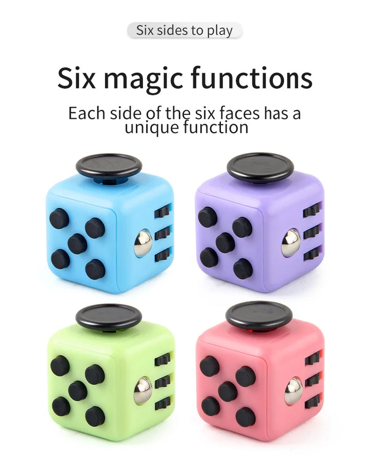 Fidget Cube Antistress Spinner Toy Sensory Stress Relief