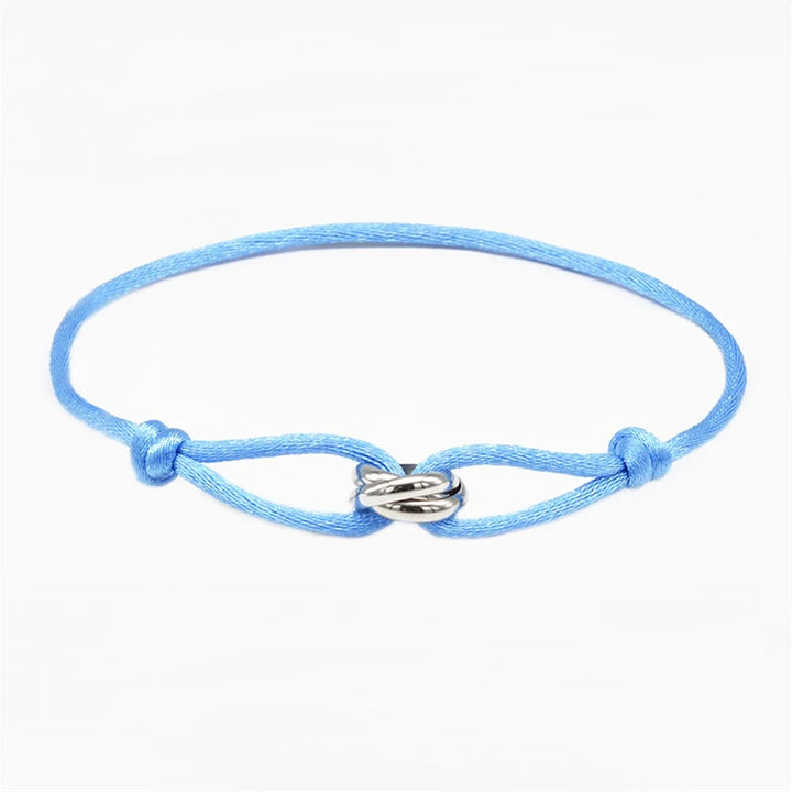 Bracelet Rope Chain Wrap Bracelet Adjustable Unisex jewellery 3 Metal Buckle Fall 2026 Trend Gift
