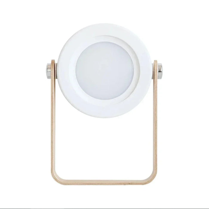 Creative Wood Handle Folding LED Night Light Lantern for Reading, USB Charging