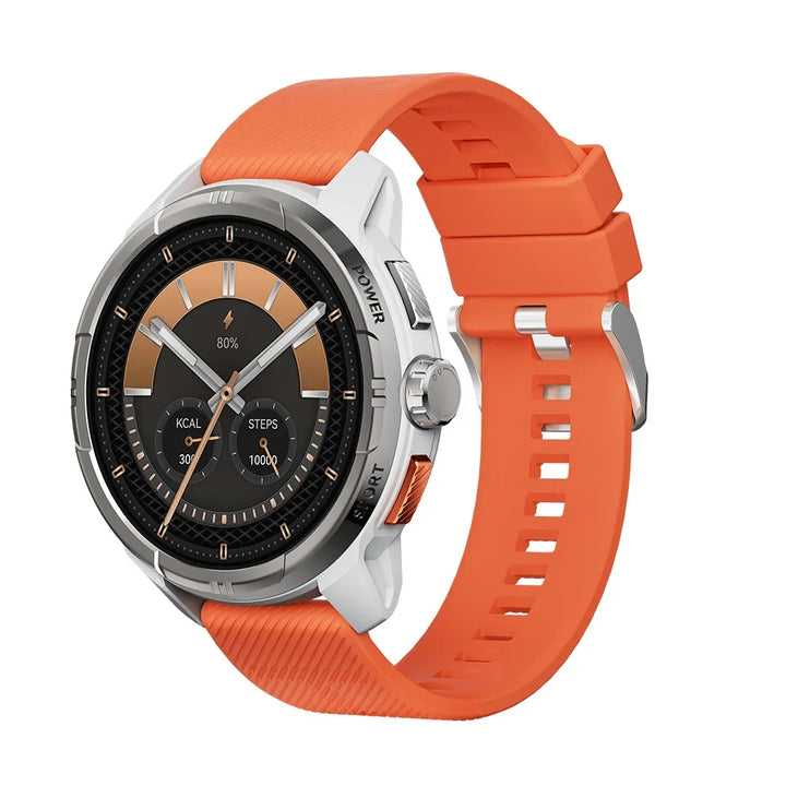 Smartwatch With GPS – 1.6-Inch AMOLED, 5ATM Waterproof, Bluetooth Calling, 22-Day Battery, Fall 2025 Gift