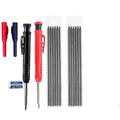 Professional Carpenter Pencil Metal Long Head Deep Hole Marker Tool for Woodworking