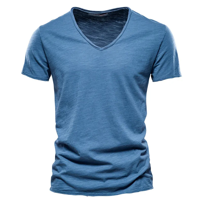 Lightweight Cotton Summer Men's Shirt, Breathable Casual Wear, Wrinkle-Resistant, Soft Touch, Available in Various colours