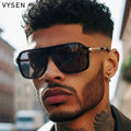 Sunglasses Shield OnePiece Steampunk Oversized Metal Frame Sports Sunglasses Fall 2026 Trend Premium Build