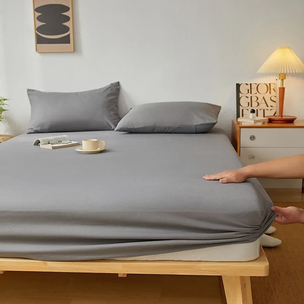 Earthing Grounding Fitted Sheet Cotton Silver Plug Included