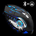 Wireless Rechargeable Gaming Mouse Bluetooth Silent Backlit