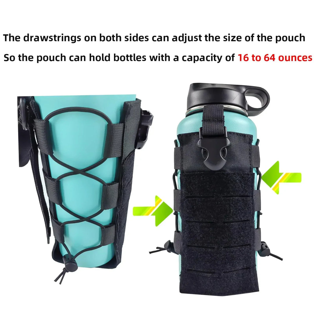 Molle Water Bottle Holder – Tactical Pouch for Outdoor Gear, Fall 2025 Trend, Durable 1000D Fabric