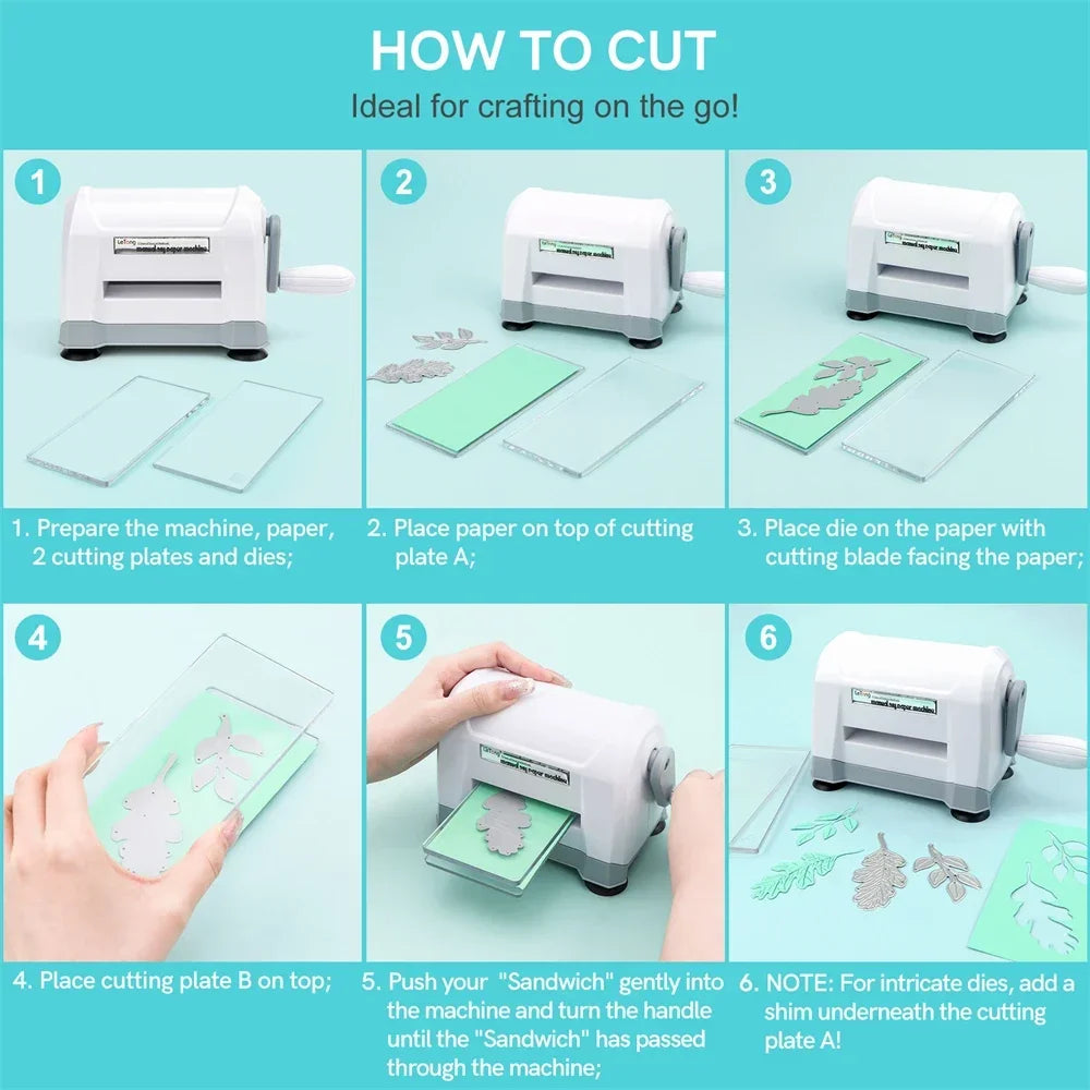 Mini Die Cutting Machine Portable Paper Embossing Tool