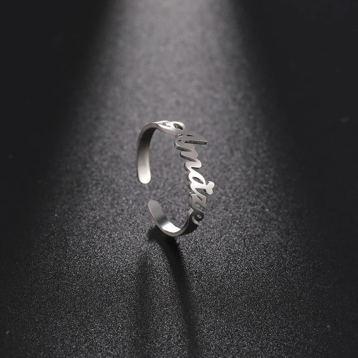 Name Ring Custom Double First Names jewellery For Couples Personalized Gift TikTok Viral Fall 2026