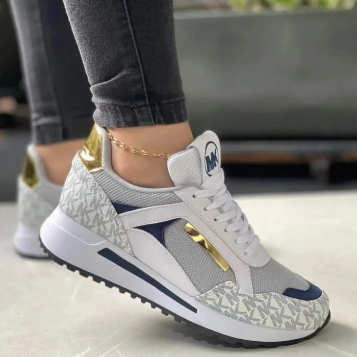 Stylish Women's Relaxed Shoes with Shock Absorbing Sole and Non-Slip Rubber for All-Day Comfort