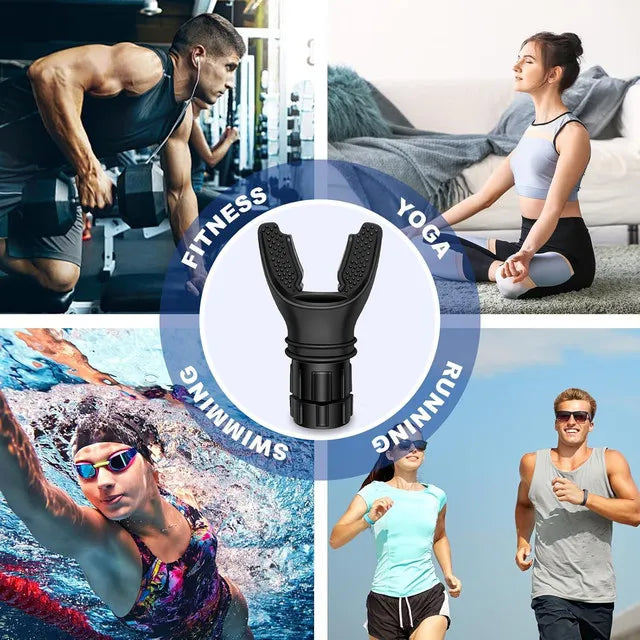 Breathing Trainer Lung Exerciser Adjustable Resistance