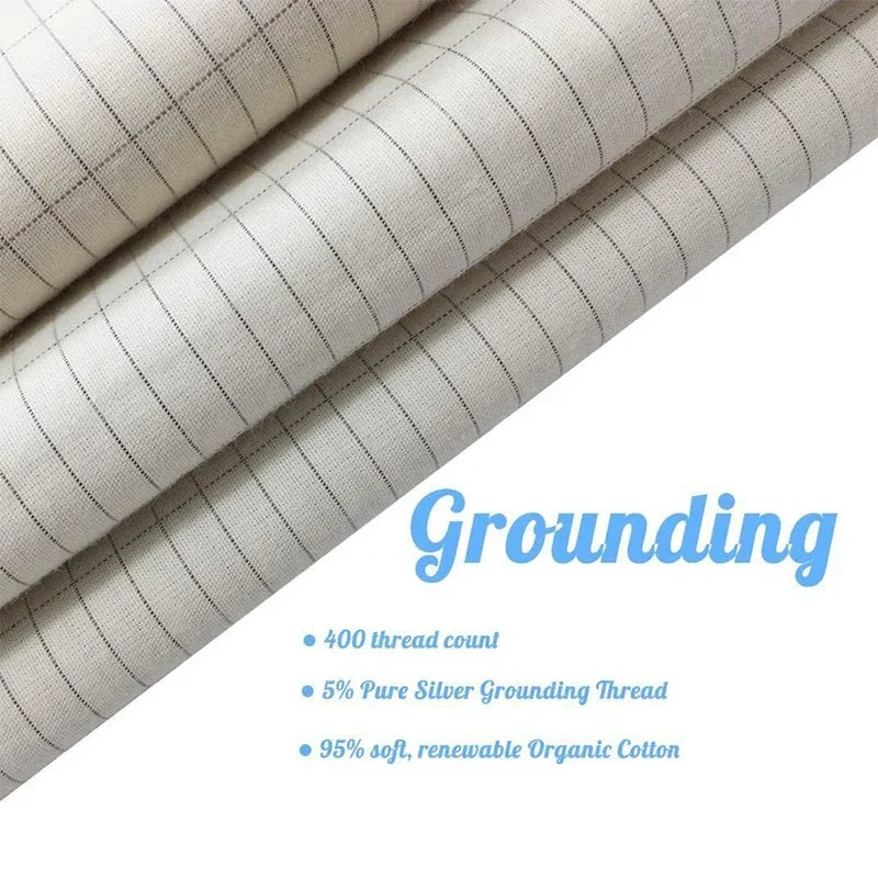 Earthing Bed Sheet Grounding Sheet Anti Static Sleep