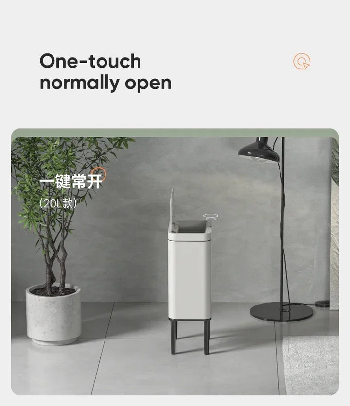 Smart Sensor Trash Can 20L Stainless Steel Waste Bin