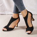 Orthopaedic Heeled Shoes for Women, Comfortable Supportive Footwear, Stylish Design, EU Sizes 36-41, Black, Beige, Navy