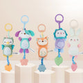 Animal Rattle Newborn Sensory Toys Soft Travel Toy Set