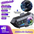 Bluetooth 5.3 Motorcycle Helmet Headset Y10 – Waterproof Hands-Free Call Music Speaker Universal Fit 2026