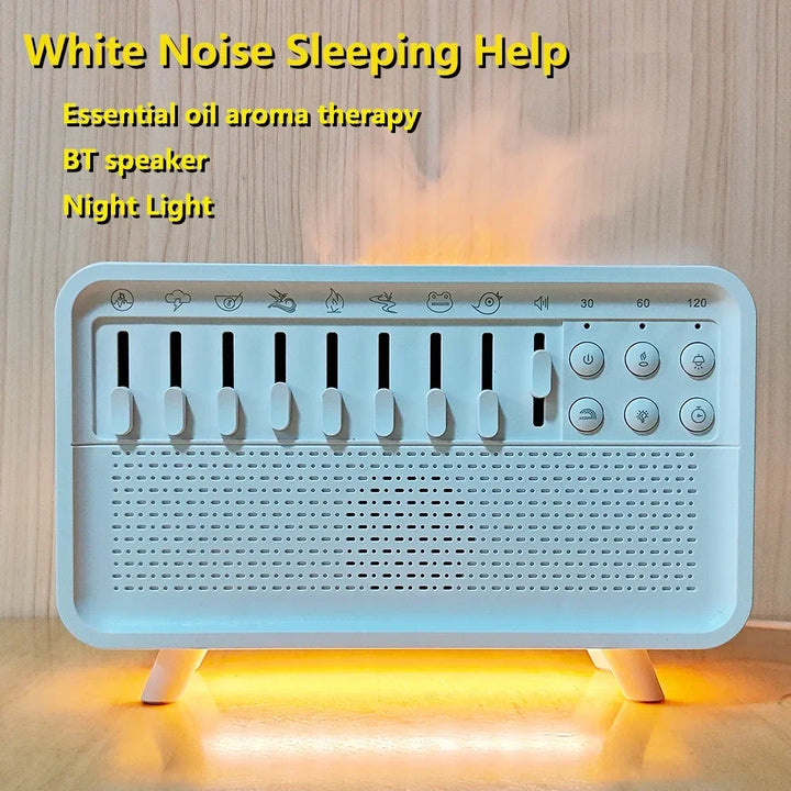 Bluetooth White Noise Speaker Humidifier Night Light