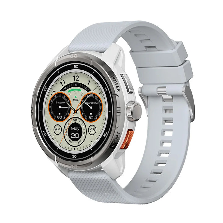 Smartwatch With GPS – 1.6-Inch AMOLED, 5ATM Waterproof, Bluetooth Calling, 22-Day Battery, Fall 2025 Gift