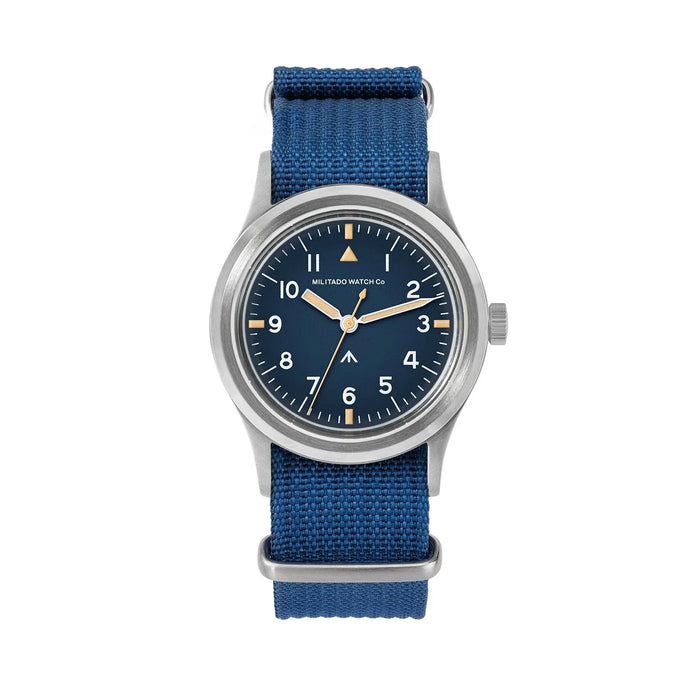 36mm Field Watch Sapphire Crystal VH31 Sweep Quartz