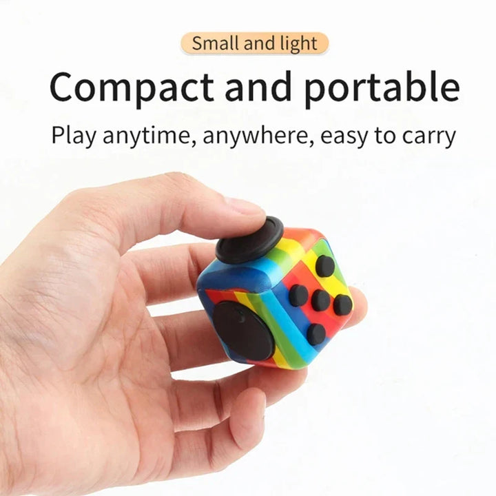 Fidget Cube Stress Relief Toy Sensory Dice For Focus