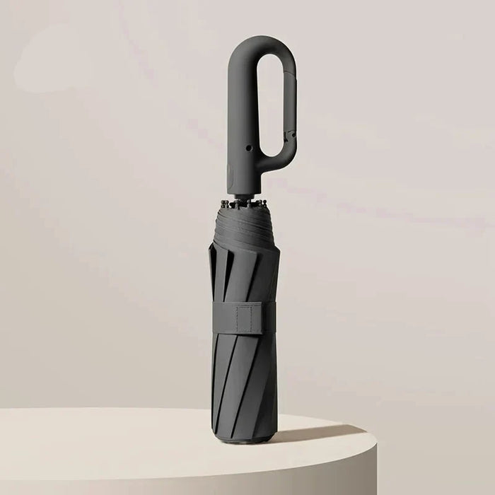 20 Bones Windproof Strong 105CM Folding Umbrella for Men, Large Handle, Water Resistant