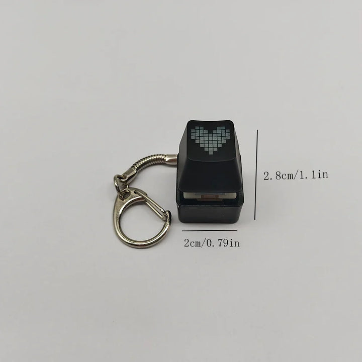 Mechanical Keyboard Keychain RGB Mini Tester Stress Toy