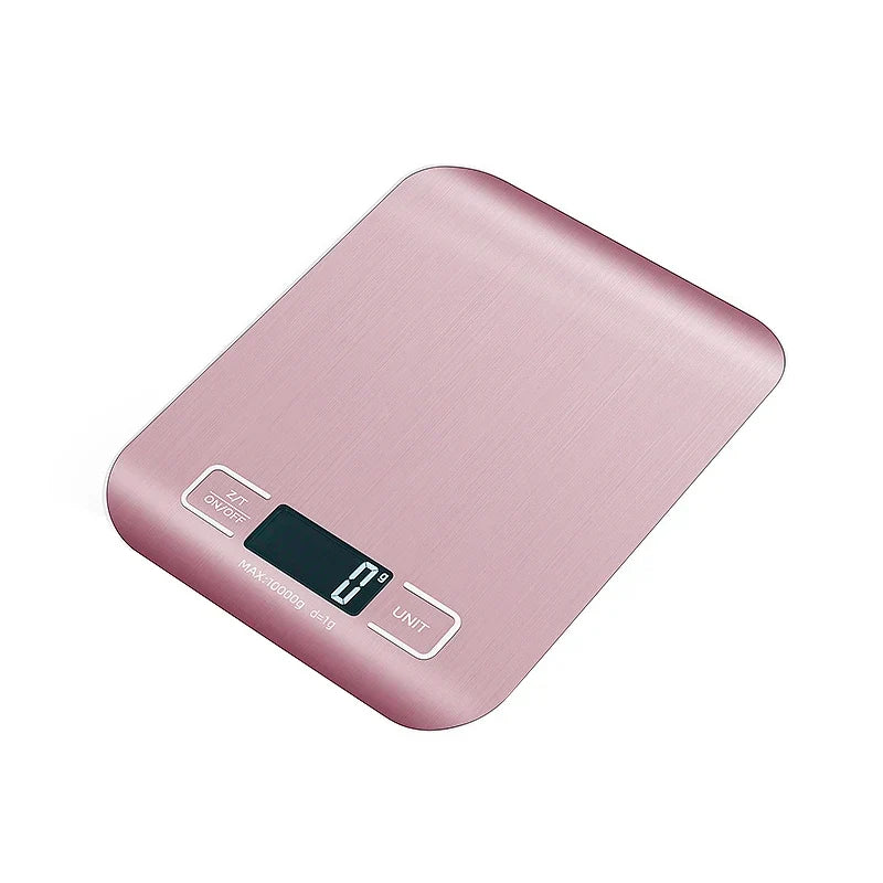 Digital Kitchen Scale Stainless Steel LCD Baking Scale