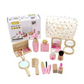 Wooden Makeup Set For Kids Pretend Play Cosmetic Kit Back To School 2025 Gift Safe Non Toxic