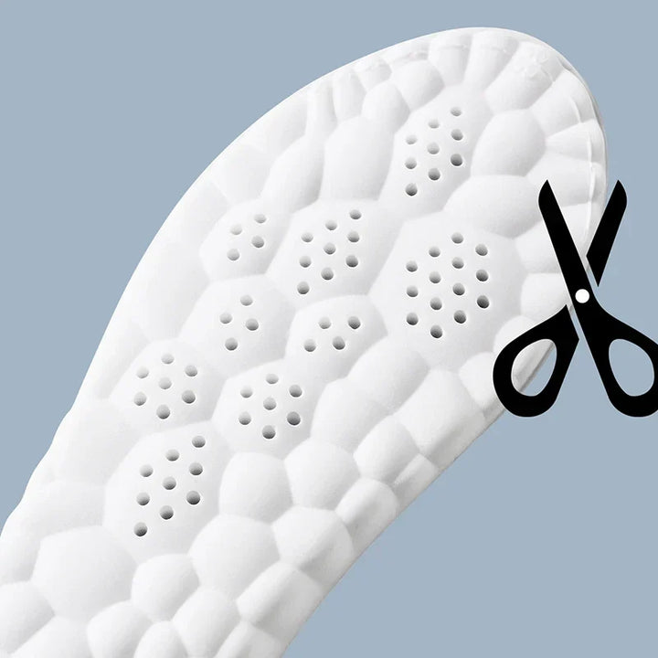 Sport Latex Insoles with Arch Support – Breathable Cushion Plantar Fascia Insole