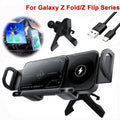 Wireless Car Charger Dual Coil Fold Screen Mount Fast Charge For Foldable Phones Air Vent Car Holder Fall 2026