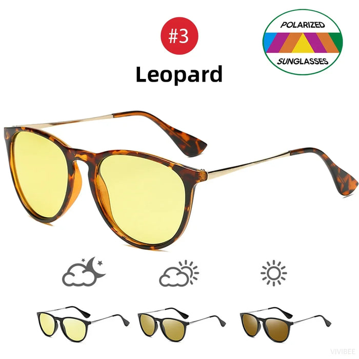Photochromic Sunglasses For Night Driving Polarized UV400 Lenses colour Changing Glasses Fall 2025 Trend