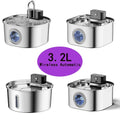 Cat Water Fountain Stainless Steel Wireless 3.2L Auto Dispenser Fall 2026 Keeps Pets Hydrated