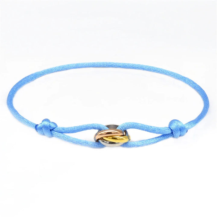 Bracelet Rope Chain Wrap Bracelet Adjustable Unisex jewellery 3 Metal Buckle Fall 2026 Trend Gift