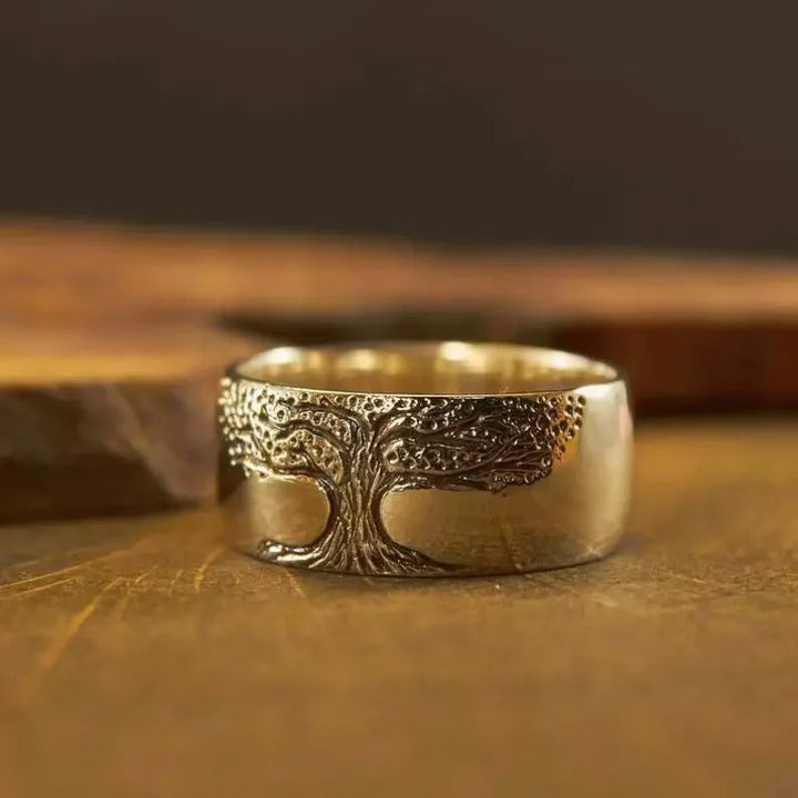 Tree Of Life Ring Unisex Vintage Carved jewellery European American Fashion Fall 2026 Trend Gift Idea