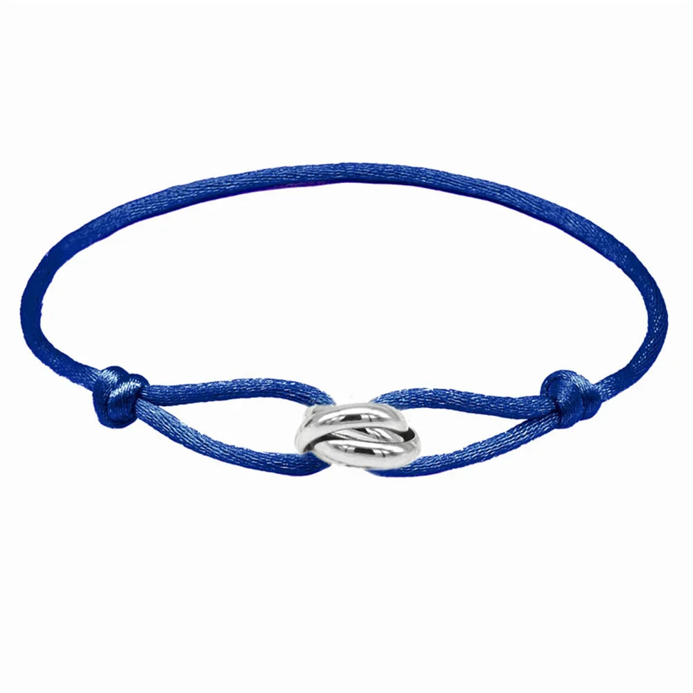 Bracelet Rope Chain Wrap Bracelet Adjustable Unisex jewellery 3 Metal Buckle Fall 2026 Trend Gift