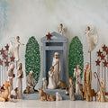 Nativity Figurine Set - Hand-Painted Resin Nativity Scene, Christmas Decor 2025 Gift Idea