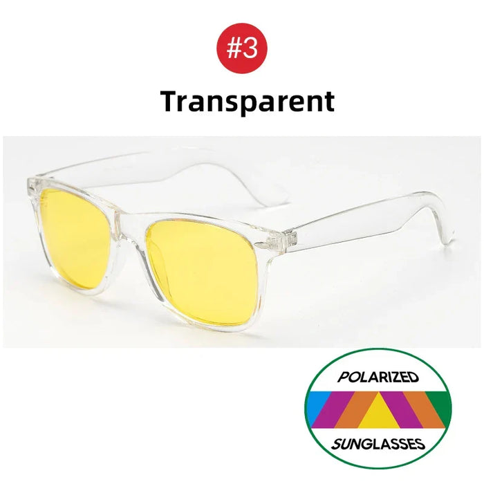 Night Vision Sunglasses Polarized Yellow Lenses UV400 Protection For Enhanced Night Driving Fall 2025 Trend