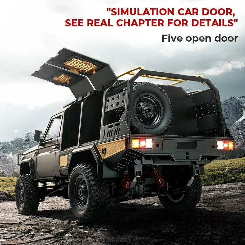 Remote Control Car 1/12 Scale 4WD Off Road RC Pickup Truck Toy For Kids Christmas Gift